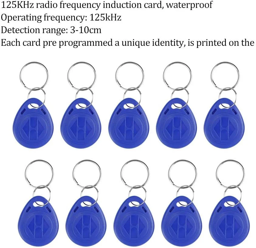 کیت کنترل دسترسی RFID مدل ReaIOKbii، ریدر با صفحه کلید، سیستم کامل با منبع تغذیه، دکمه خروج، 10 جاسوئیچی 125 کیلوهرتز کیت کنترل دسترسی RFID مدل ReaIOKbii، ریدر با صفحه کلید، سیستم کامل با منبع تغذیه، دکمه خروج، 10 جاسوئیچی 125 کیلوهرتز