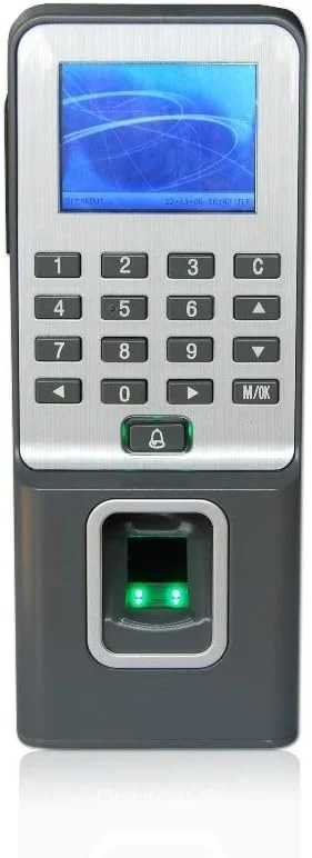دستگاه ثبت ورود و خروج ریجپکس با صفحه نمایش ال سی دی 26 رقمی، کنترل تردد اثر انگشتی، بیومتریک، گزینه کارت RFID برای دسترسی کارمندان و کسب و کارهای کوچک دستگاه ثبت ورود و خروج ریجپکس با صفحه نمایش ال سی دی 26 رقمی، کنترل تردد اثر انگشتی، بیومتریک، گزینه کارت RFID برای دسترسی کارمندان و کسب و کارهای کوچک