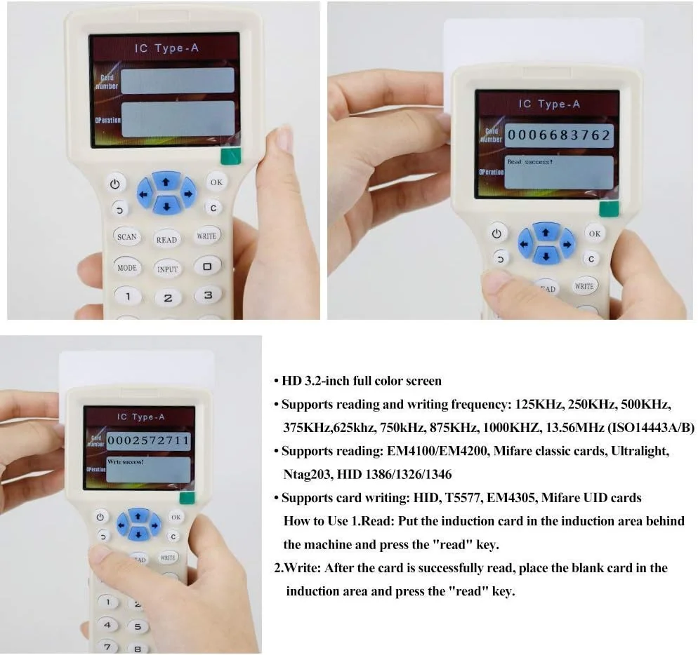 LEXI بسته 20 عددی کارت هوشمند UID قابل بازنویسی، کارت PVC خام RFID قابل تغییر 13.56 مگاهرتز برای کنترل دسترسی درب 1K S50 MF1 Mi-fare LEXI بسته 20 عددی کارت هوشمند UID قابل بازنویسی، کارت PVC خام RFID قابل تغییر 13.56 مگاهرتز برای کنترل دسترسی درب 1K S50 MF1 Mi-fare