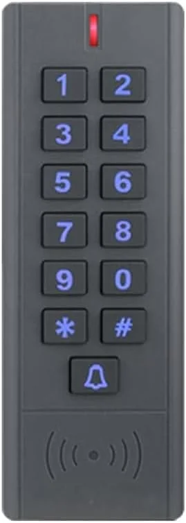کیت کنترل دسترسی بیرونی Rubo Safe Live RN-1 IP65 مشکی با صفحه کلید RFID بیسیم، دکمه خروج، گیرنده، برد 50 متری 433 مگاهرتز با 500 کاربر، مستقل و با باتری کیت کنترل دسترسی بیرونی Rubo Safe Live RN-1 IP65 مشکی با صفحه کلید RFID بیسیم، دکمه خروج، گیرنده، برد 50 متری 433 مگاهرتز با 500 کاربر، مستقل و با باتری