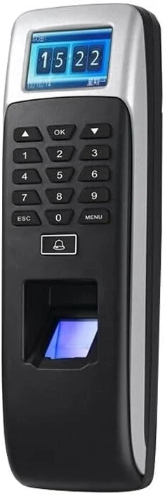 دستگاه کنترل تردد اثر انگشت و حضور و غیاب با صفحه نمایش رنگی TFT و پروتکل TCP/IP دستگاه کنترل تردد اثر انگشت و حضور و غیاب با صفحه نمایش رنگی TFT و پروتکل TCP/IP