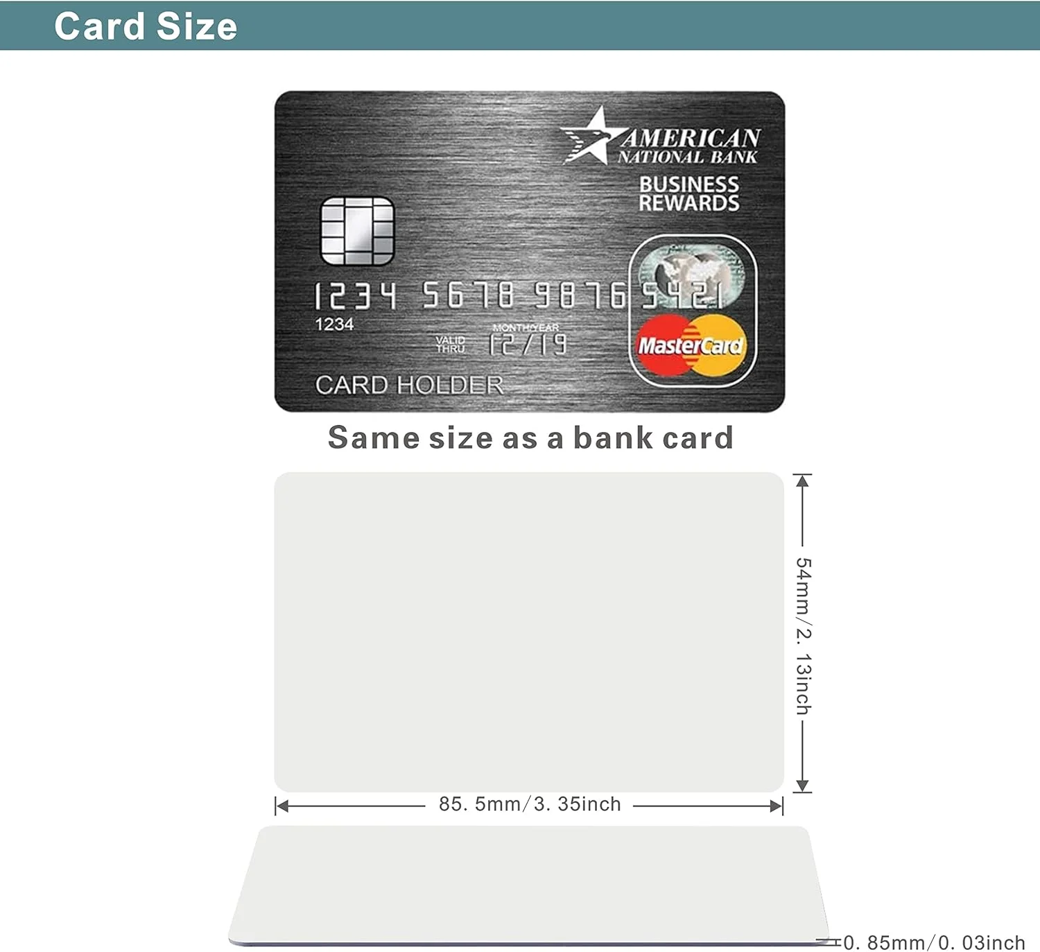 کارت هوشمند RFID کلاسیک 1K MIFARE با فرکانس 13.56 مگاهرتز، کارت S50 ISO14443A M1، کارت های RFID خام قابل چاپ برای کنترل دسترسی، کارت های کلید هتل و غیره (100 عدد) کارت هوشمند RFID کلاسیک 1K MIFARE با فرکانس 13.56 مگاهرتز، کارت S50 ISO14443A M1، کارت های RFID خام قابل چاپ برای کنترل دسترسی، کارت های کلید هتل و غیره (100 عدد)