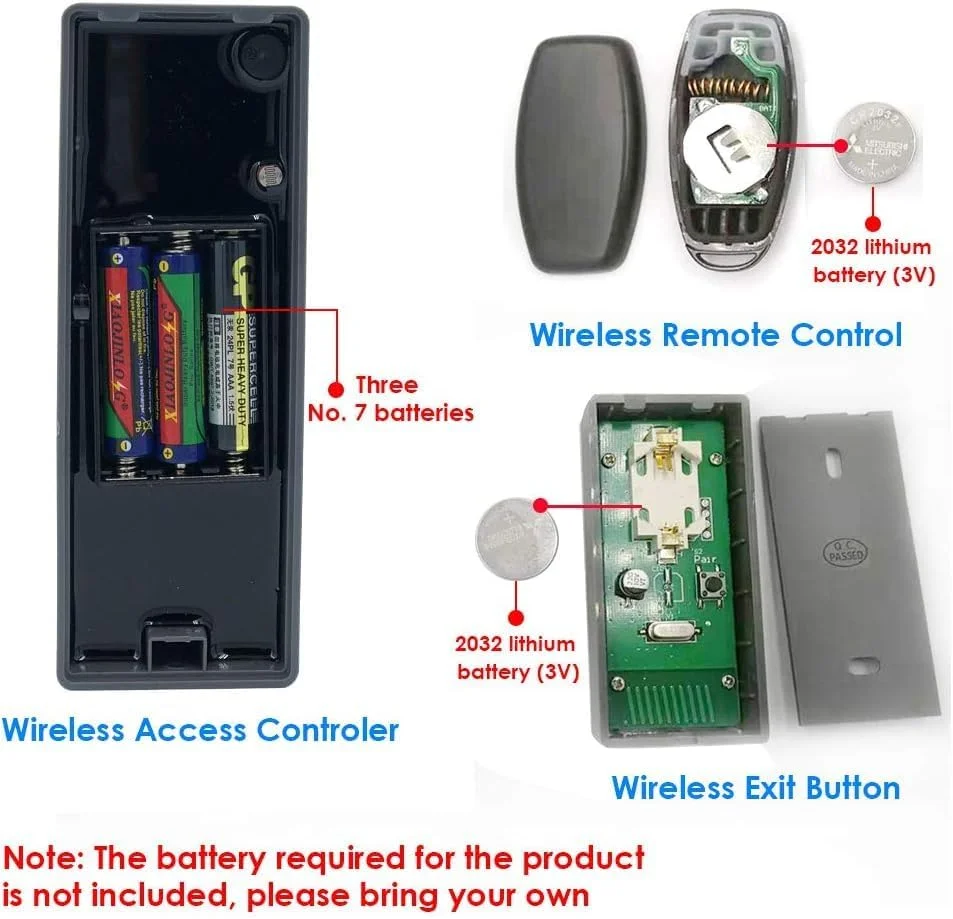 کیت کنترل دسترسی بیرونی Rubo Safe Live RN-1 IP65 مشکی با صفحه کلید RFID بیسیم، دکمه خروج، گیرنده، برد 50 متری 433 مگاهرتز با 500 کاربر، مستقل و با باتری کیت کنترل دسترسی بیرونی Rubo Safe Live RN-1 IP65 مشکی با صفحه کلید RFID بیسیم، دکمه خروج، گیرنده، برد 50 متری 433 مگاهرتز با 500 کاربر، مستقل و با باتری