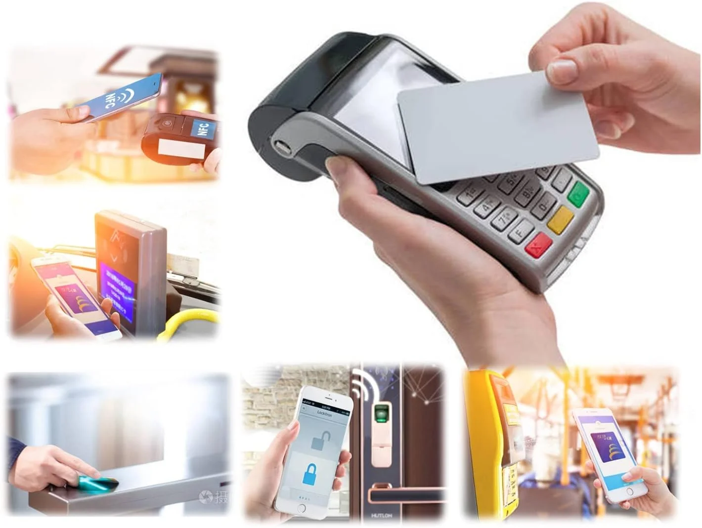 کارت هوشمند RFID کلاسیک 1K MIFARE با فرکانس 13.56 مگاهرتز، کارت S50 ISO14443A M1، کارت های RFID خام قابل چاپ برای کنترل دسترسی، کارت های کلید هتل و غیره (100 عدد) کارت هوشمند RFID کلاسیک 1K MIFARE با فرکانس 13.56 مگاهرتز، کارت S50 ISO14443A M1، کارت های RFID خام قابل چاپ برای کنترل دسترسی، کارت های کلید هتل و غیره (100 عدد)