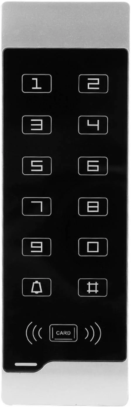 دو مجموعه سیگنال کنترل دسترسی امنیتی با کاربری آسان، کنترل دسترسی صفحه لمسی، درب کارت RFID، رمز عبور صفحه لمسی 116 برای کنترل دسترسی امنیتی دو مجموعه سیگنال کنترل دسترسی امنیتی با کاربری آسان، کنترل دسترسی صفحه لمسی، درب کارت RFID، رمز عبور صفحه لمسی 116 برای کنترل دسترسی امنیتی