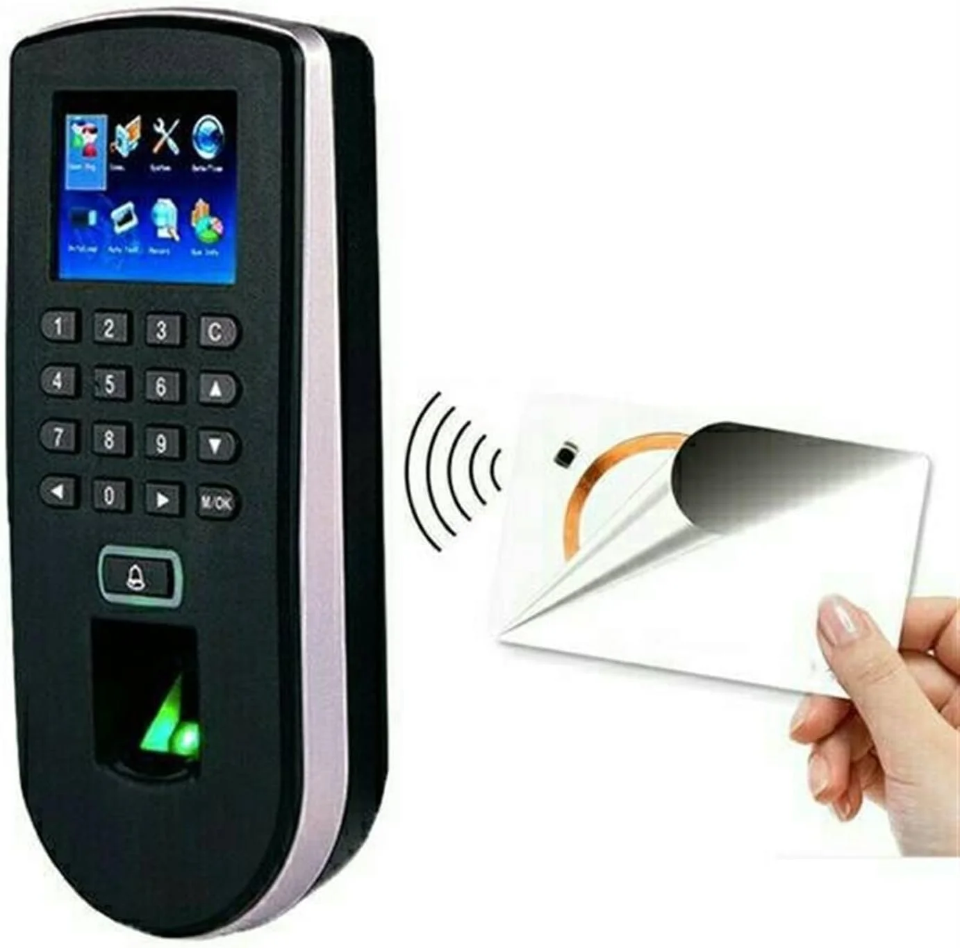 سیستم کنترل دسترسی اثر انگشت، کارت و رمز عبور مدل TF1900 OF109 مناسب برای کسب و کارهای کوچک و متوسط سیستم کنترل دسترسی اثر انگشت، کارت و رمز عبور مدل TF1900 OF109 مناسب برای کسب و کارهای کوچک و متوسط