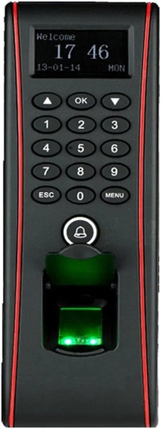 کیت کنترل دسترسی تجهیزات الکترونیکی STUFY Enterprise مدل TF1700 مناسب درب شیشه ای، درب چوبی، درب ضد حریق و ضد آب با قابلیت اثر انگشت، رمز عبور و کارت کشیدنی و همچنین دستگاه حضور و غیاب سازمانی کیت کنترل دسترسی تجهیزات الکترونیکی STUFY Enterprise مدل TF1700 مناسب درب شیشه ای، درب چوبی، درب ضد حریق و ضد آب با قابلیت اثر انگشت، رمز عبور و کارت کشیدنی و همچنین دستگاه حضور و غیاب سازمانی