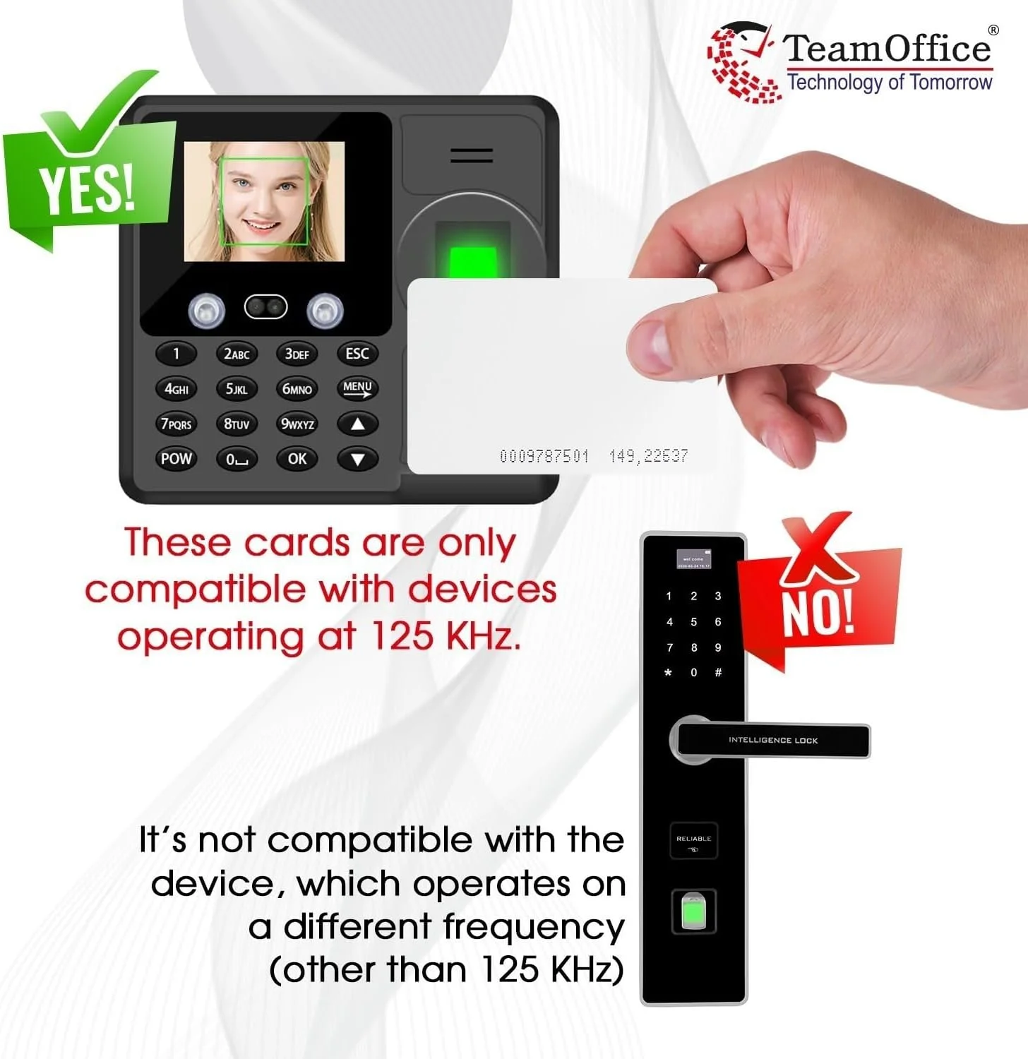 کارت های مجاورتی RFID نازک، قابل چاپ حرارتی، مناسب کنترل تردد و ورود و خروج (50 عدد) کارت های مجاورتی RFID نازک، قابل چاپ حرارتی، مناسب کنترل تردد و ورود و خروج (50 عدد)