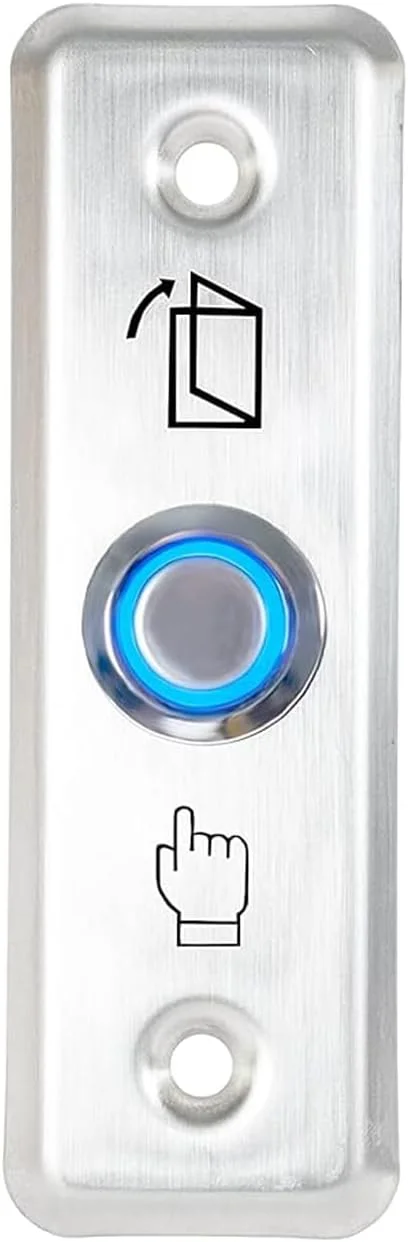 دکمه فشاری خروج درب استیل ضد زنگ برای کنترل دسترسی (خروجی NO,NC,Com، کوچک) دکمه فشاری خروج درب استیل ضد زنگ برای کنترل دسترسی (خروجی NO,NC,Com، کوچک)