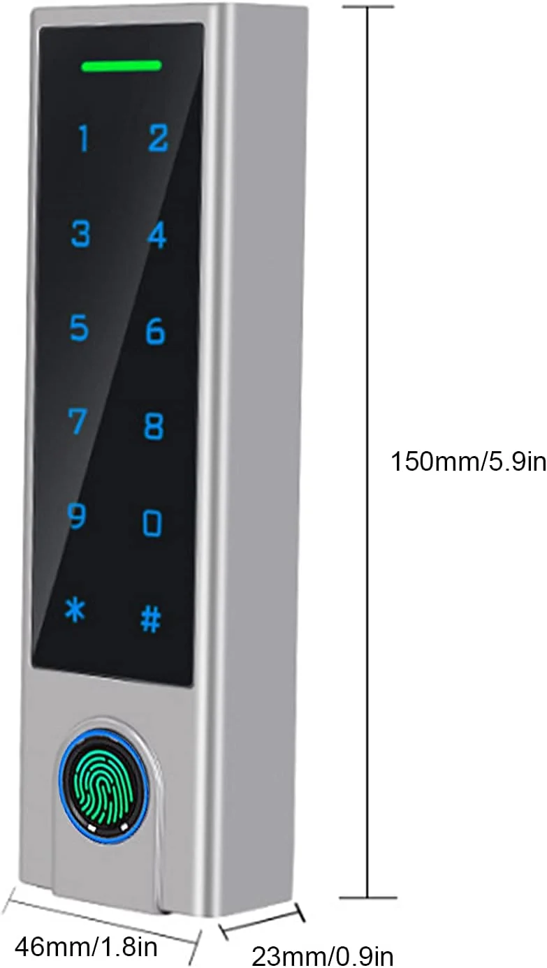 صفحه کلید کنترل دسترسی با نور پس زمینه برای ورود به درب صفحه کلید کنترل دسترسی با نور پس زمینه برای ورود به درب