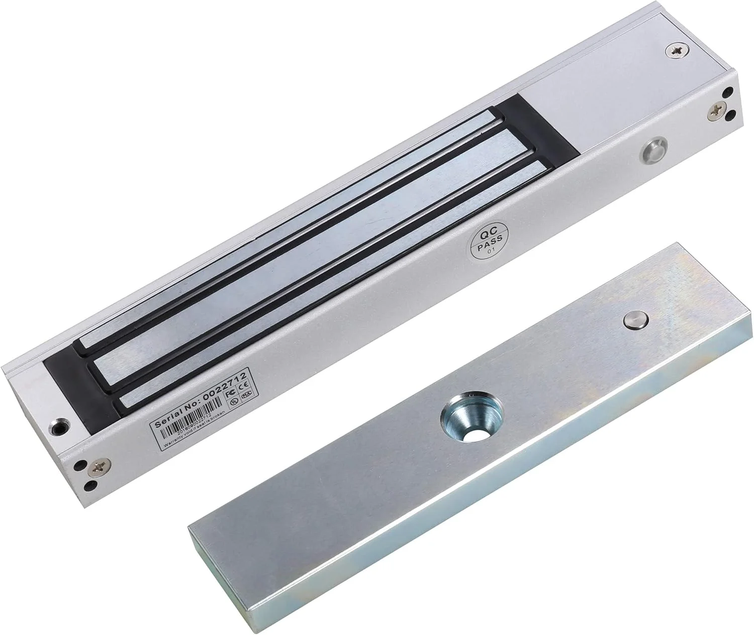 قفل الکترومغناطیسی با نیروی نگهداری 280 کیلوگرم برای سیستم کنترل دسترسی درب بیرونی قفل الکترومغناطیسی با نیروی نگهداری 280 کیلوگرم برای سیستم کنترل دسترسی درب بیرونی