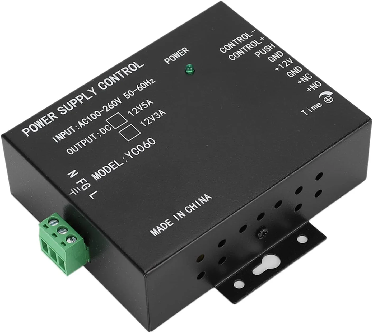 منبع تغذیه کنترل دسترسی با محافظت در برابر اتصال کوتاه، منبع تغذیه کنترل دسترسی، 12VDC / 5A، مناسب برای سیستم های کنترل دسترسی / سیستم های باز کردن قفل منبع تغذیه کنترل دسترسی با محافظت در برابر اتصال کوتاه، منبع تغذیه کنترل دسترسی، 12VDC / 5A، مناسب برای سیستم های کنترل دسترسی / سیستم های باز کردن قفل