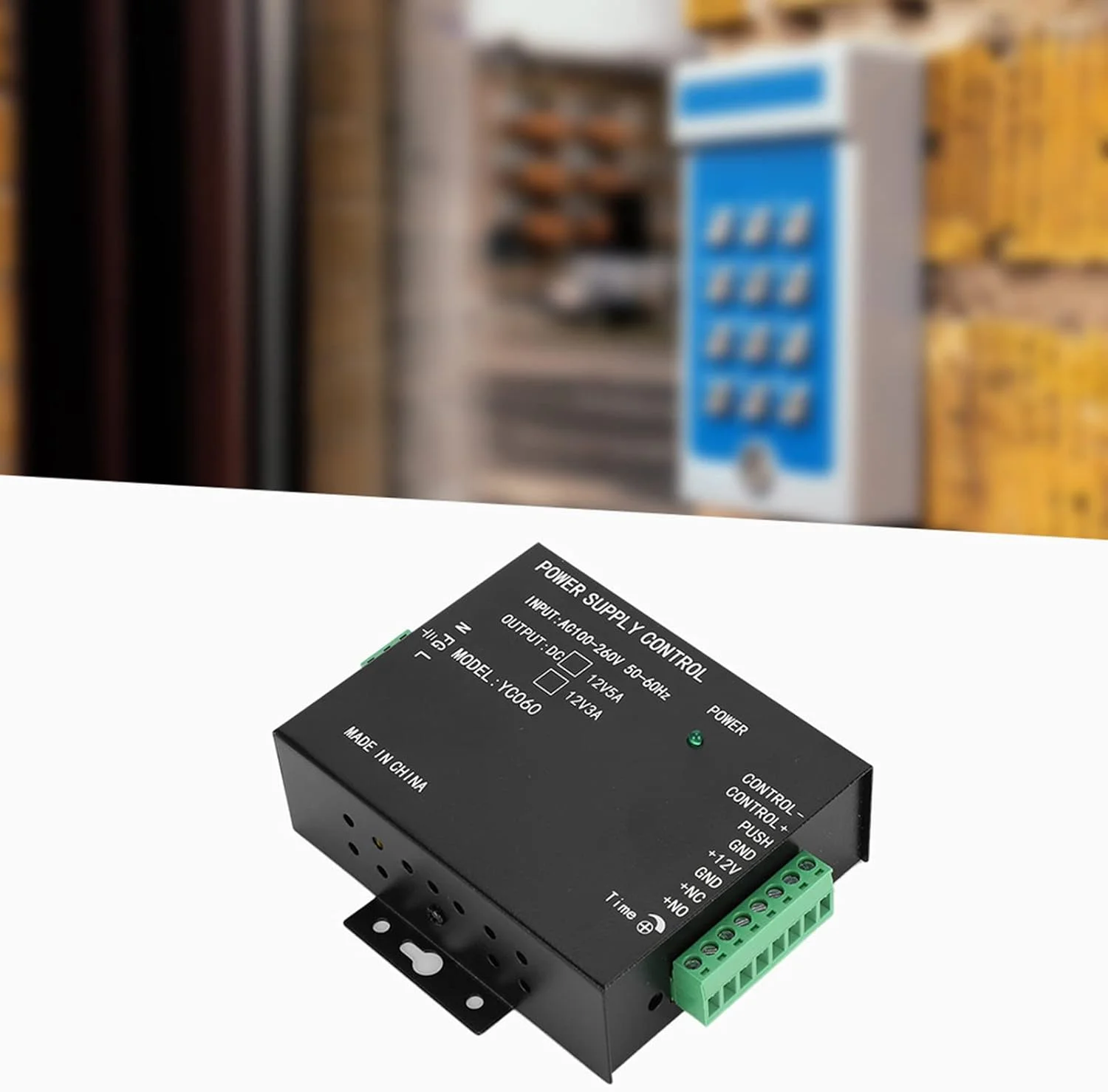 منبع تغذیه کنترل دسترسی با محافظت در برابر اتصال کوتاه، منبع تغذیه کنترل دسترسی، 12VDC / 5A، مناسب برای سیستم های کنترل دسترسی / سیستم های باز کردن قفل منبع تغذیه کنترل دسترسی با محافظت در برابر اتصال کوتاه، منبع تغذیه کنترل دسترسی، 12VDC / 5A، مناسب برای سیستم های کنترل دسترسی / سیستم های باز کردن قفل