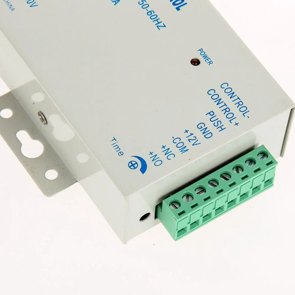 سیستم کنترل دسترسی درب ورودی با کنترلر منبع تغذیه 3 آمپر DC 12 ولت K80 سیستم کنترل دسترسی درب ورودی با کنترلر منبع تغذیه 3 آمپر DC 12 ولت K80