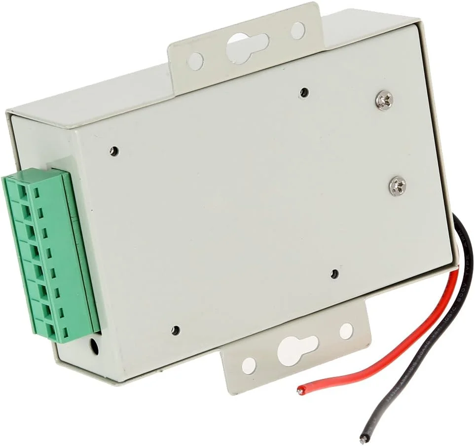 سیستم کنترل دسترسی درب ورودی با کنترلر منبع تغذیه 3 آمپر DC 12 ولت K80 سیستم کنترل دسترسی درب ورودی با کنترلر منبع تغذیه 3 آمپر DC 12 ولت K80