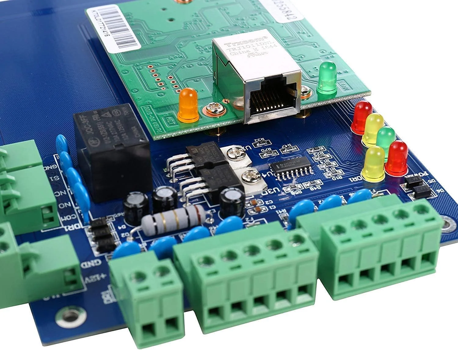 برد کنترل دسترسی شبکه چند درب OBO HANDS با پروتکل ارتباط نرم افزاری TCP/IP، برد ریدر ویگند (1 درب)