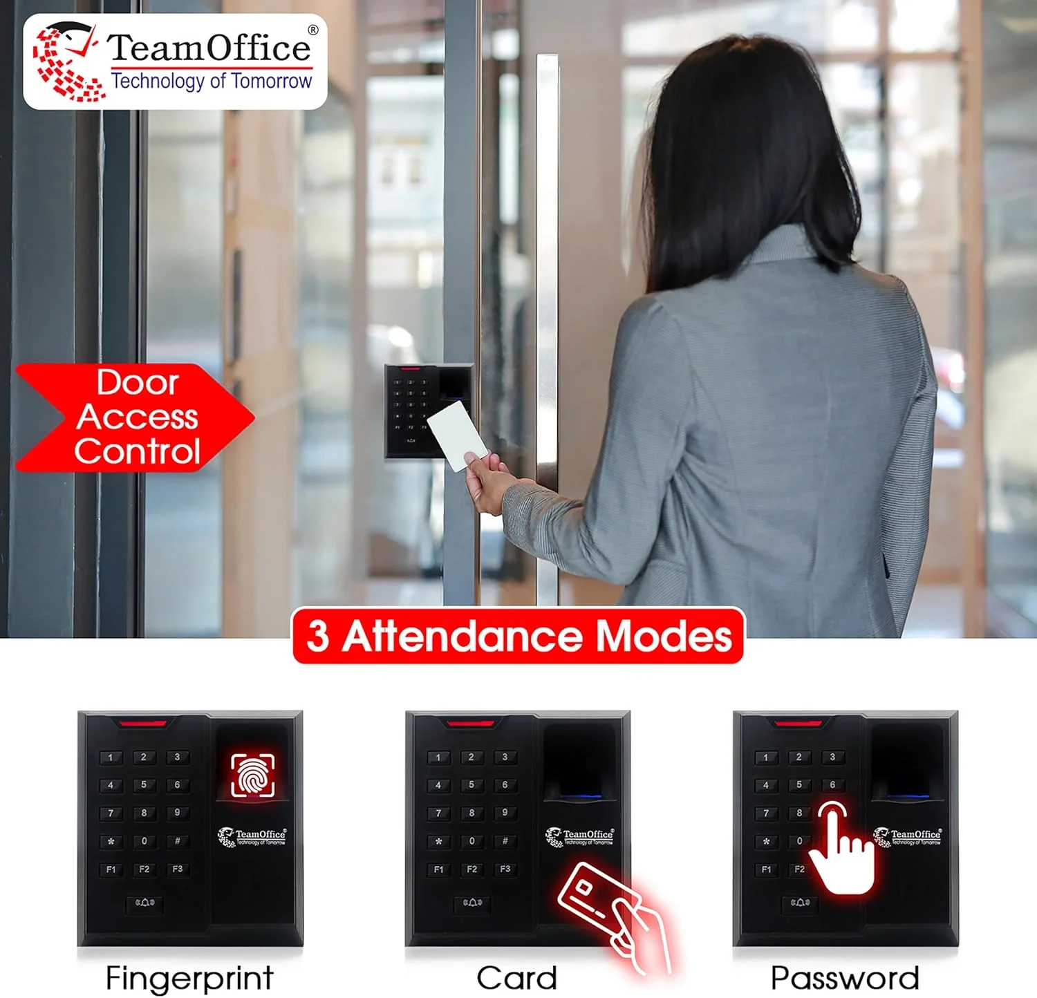 سیستم کنترل دسترسی مستقل Time Office Z101 سیستم کنترل دسترسی مستقل Time Office Z101