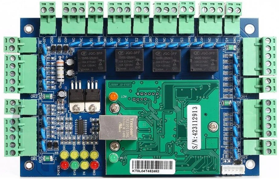 کیت سیستم کنترل دسترسی ۴ درب با RFID و TCP/IP، جعبه منبع تغذیه فلزی AC110-240V (باز کردن درب از راه دور با برنامه تلفن همراه) کیت سیستم کنترل دسترسی ۴ درب با RFID و TCP/IP، جعبه منبع تغذیه فلزی AC110-240V (باز کردن درب از راه دور با برنامه تلفن همراه)