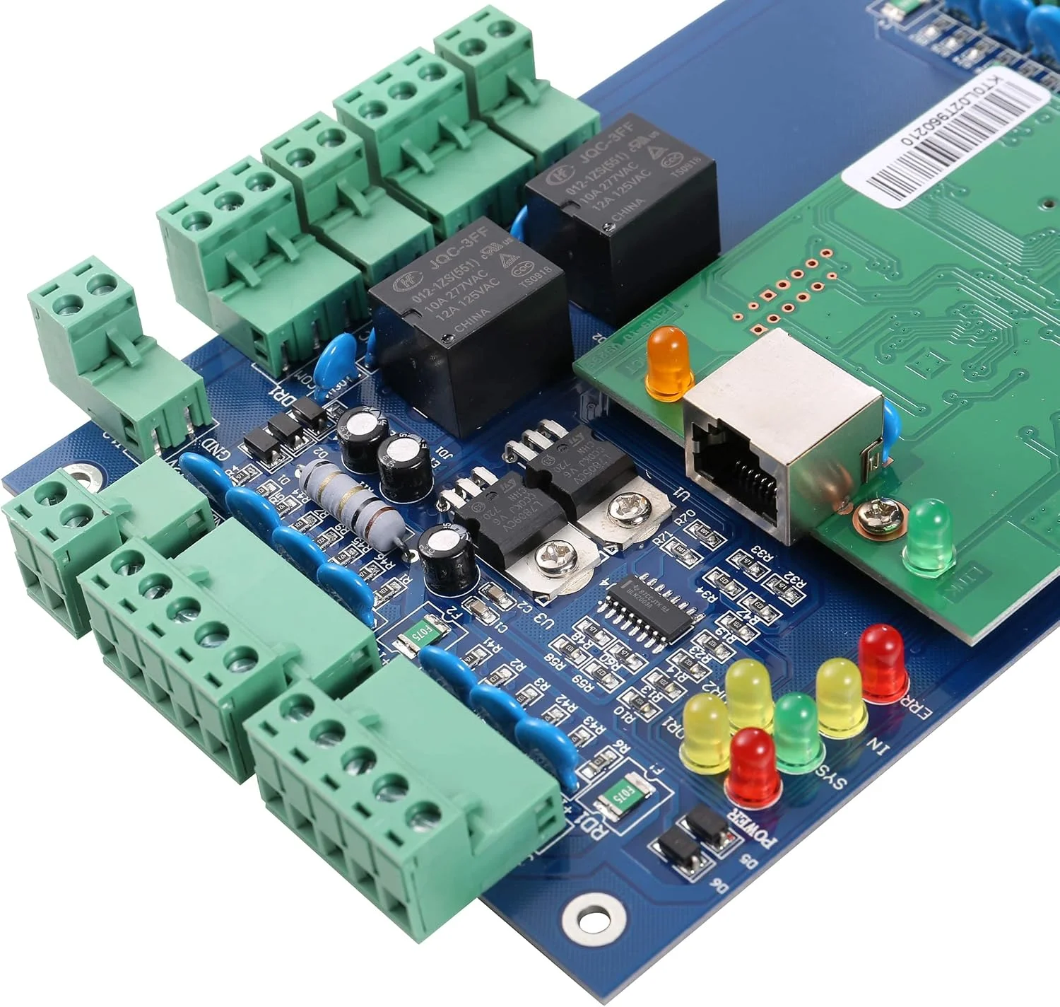 برد کنترل پنل شبکه TCP IP ویگند 26 بیتی حرفه ای UHPPOTE برای 2 درب 4 ریدر برد کنترل پنل شبکه TCP IP ویگند 26 بیتی حرفه ای UHPPOTE برای 2 درب 4 ریدر