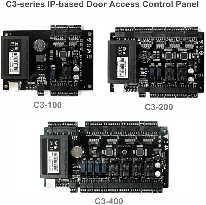پنل کنترل دسترسی درب تحت شبکه ZKSoftware سری C3 به همراه منبع تغذیه (C3-400-W) پنل کنترل دسترسی درب تحت شبکه ZKSoftware سری C3 به همراه منبع تغذیه (C3-400-W)