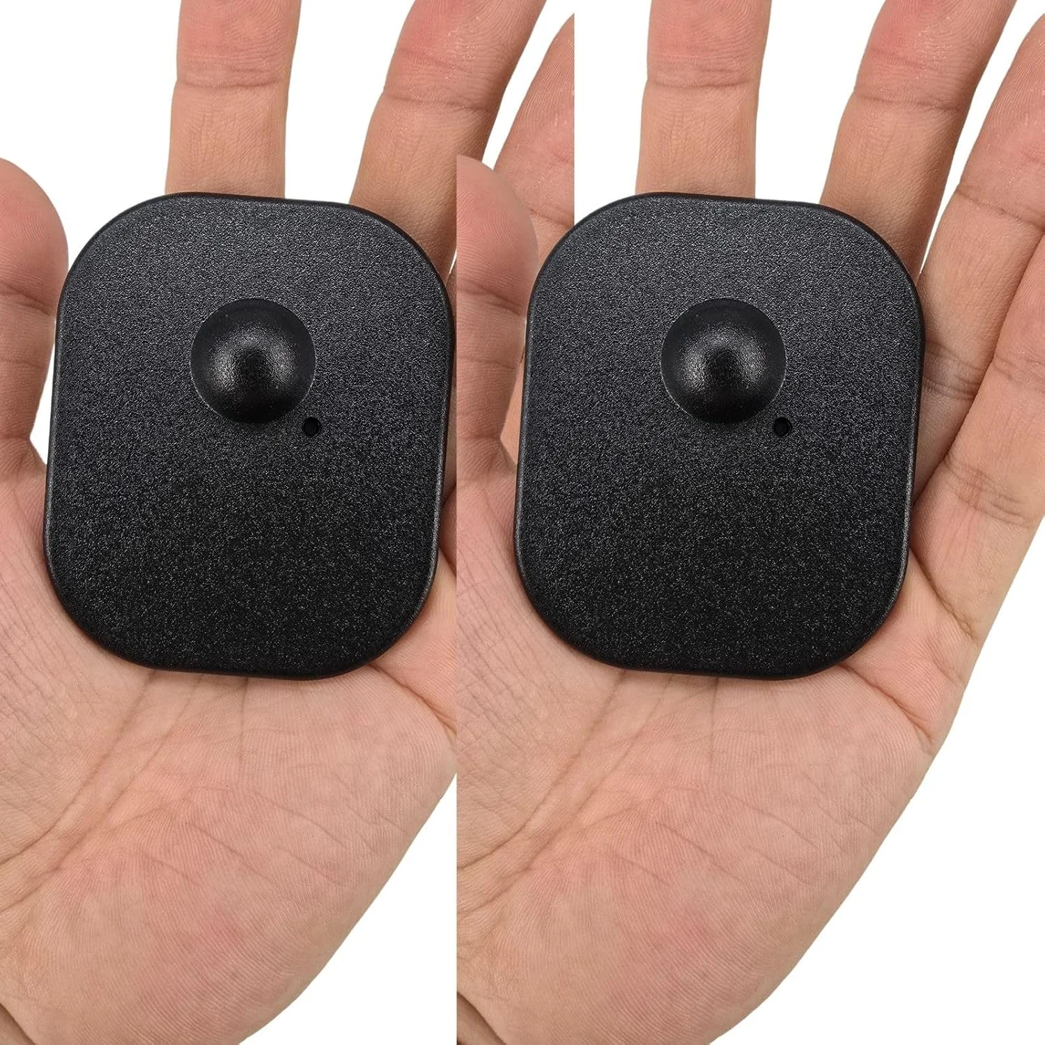 تگ های امنیتی لباس مشکی بزرگ RF 8.2Mhz (100 عدد با سوزن) ABS، تجهیزات امنیتی ضد سرقت فروشگاهی سازگار با ایست بازرسی تگ های امنیتی لباس مشکی بزرگ RF 8.2Mhz (100 عدد با سوزن) ABS، تجهیزات امنیتی ضد سرقت فروشگاهی سازگار با ایست بازرسی