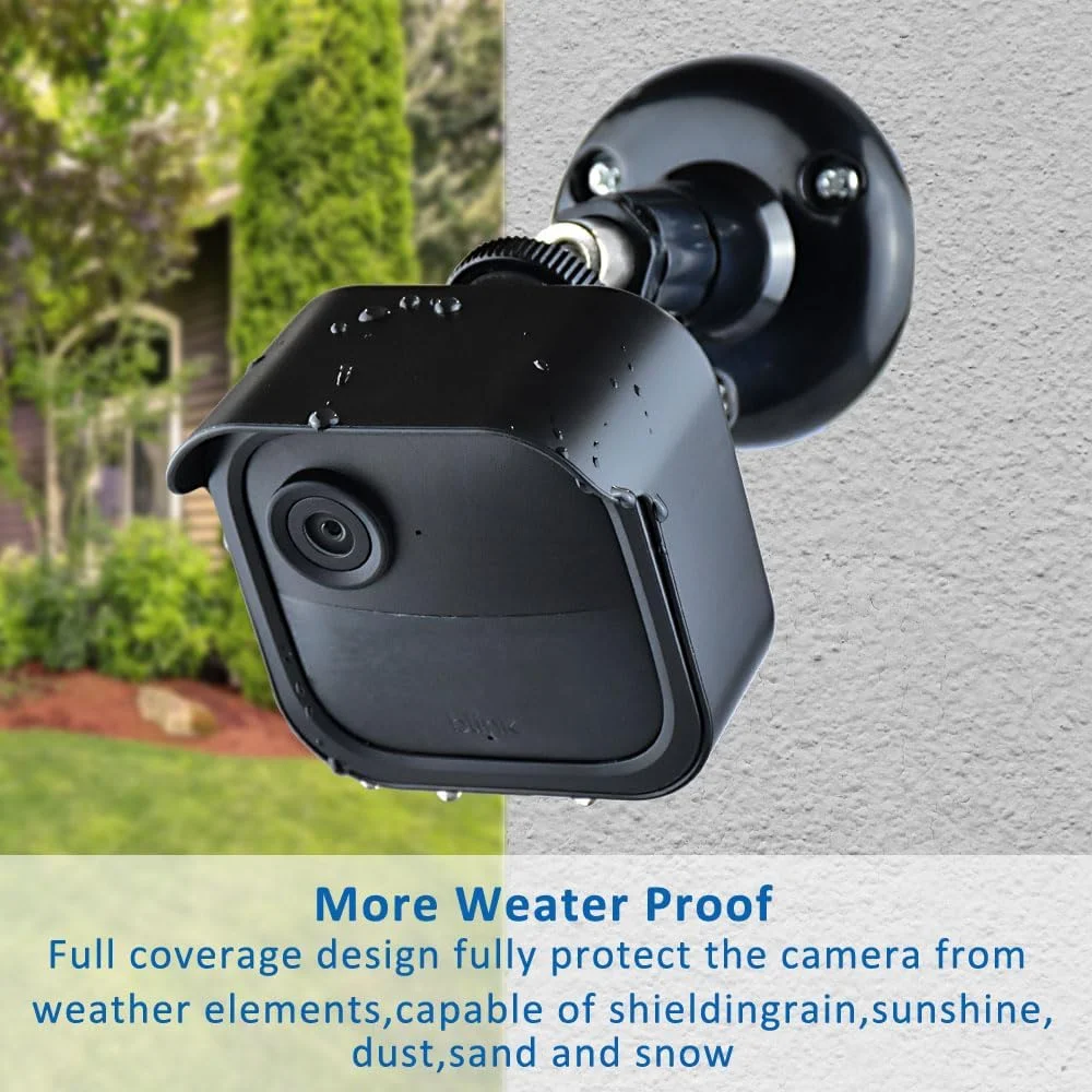 پایه دوربین فضای باز نسل سوم Blink با پایه دیواری پریز برق برای ماژول همگام سازی Blink 2 برای سیستم دوربین فضای باز Blink (دوربین Blink شامل نمی شود) بسته 5 عددی