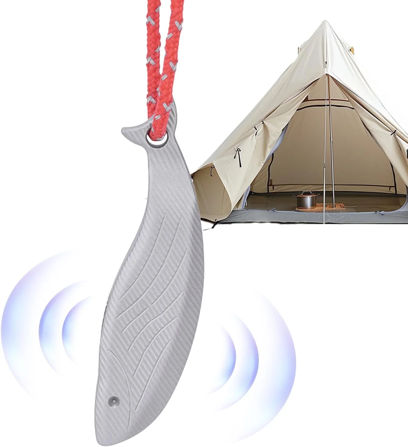 سوت کایاک | سوت نجات غریق تیتانیومی بلند 120 دسی بل، ابزار کمپینگ برای امنیت نجات غریق، ماهیگیری، قایقرانی، ماجراجویی با کایاک، سفر، بیابان، جاده، میدان، طوفان