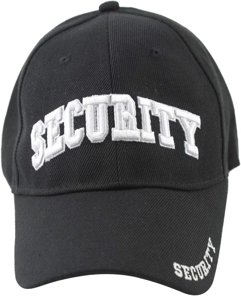 کلاه گلدوزی شده محافظتی، مشکی، قابل تنظیم، سایز آزاد