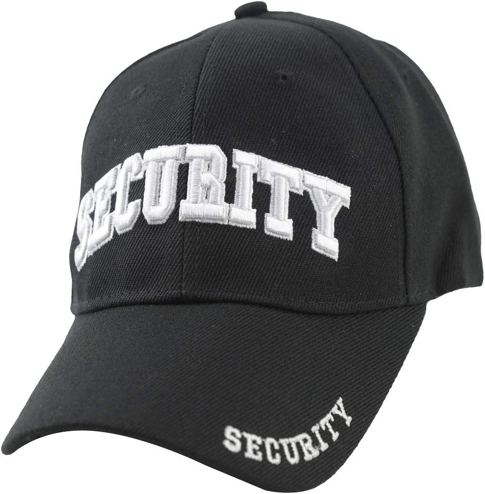 کلاه گلدوزی شده محافظتی، مشکی، قابل تنظیم، سایز آزاد