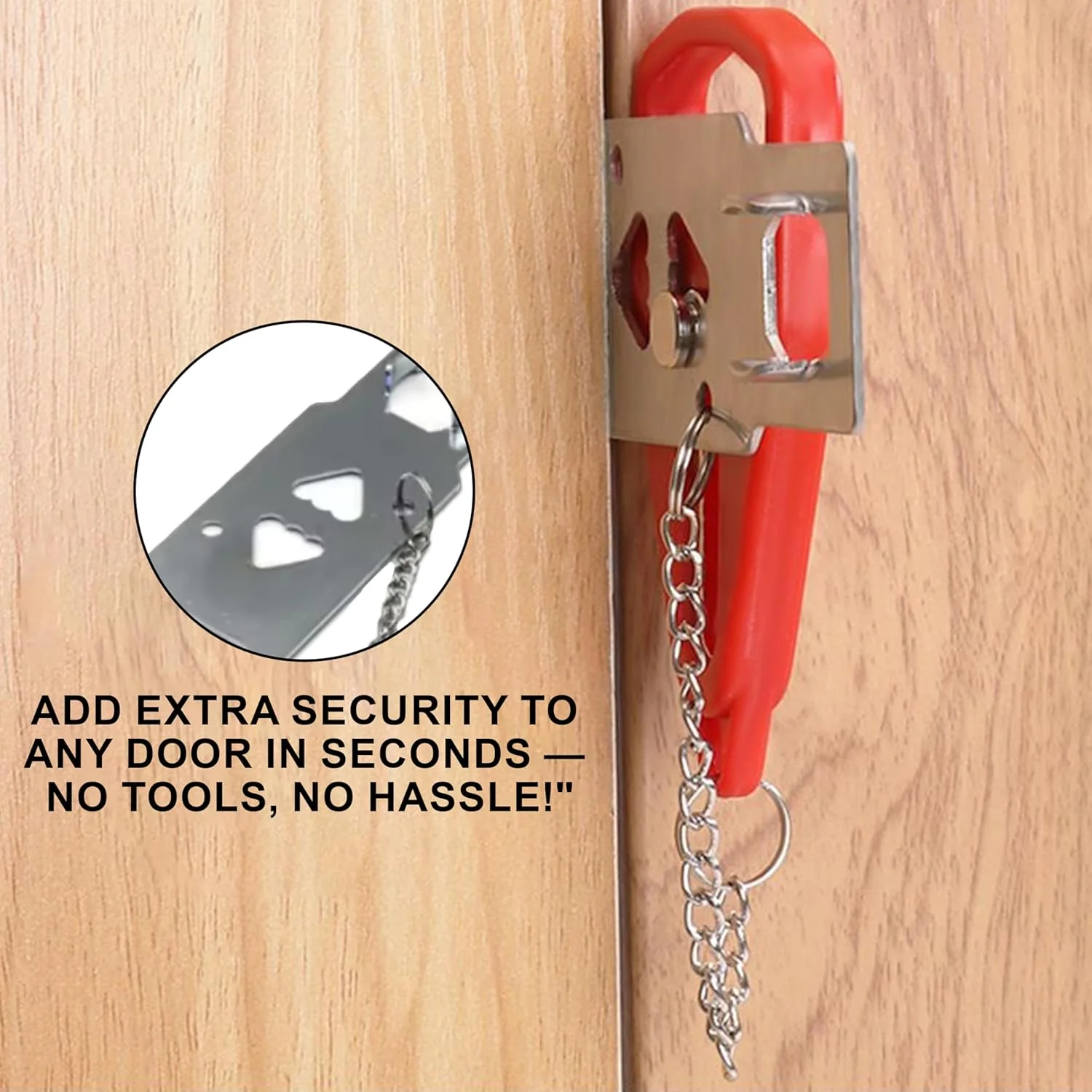 مجموعه ایمنی مسافرتی - کیت امنیتی شخصی 4 در 1 | کمربند پول و گذرنامه، آشکارساز دوربین مخفی، چاقوی جیبی چند ابزاره، قفل درب مسافرتی قابل حمل - در سفر ایمن و هوشمند بمانید