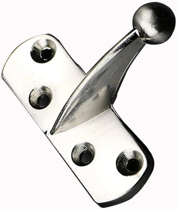 قفل امنیتی تقویت کننده درب VersaMarts مدل 103 x 63 x 22 میلی متر - محافظ درب میله ای چرخشی سنگین برای امنیت درب ورودی