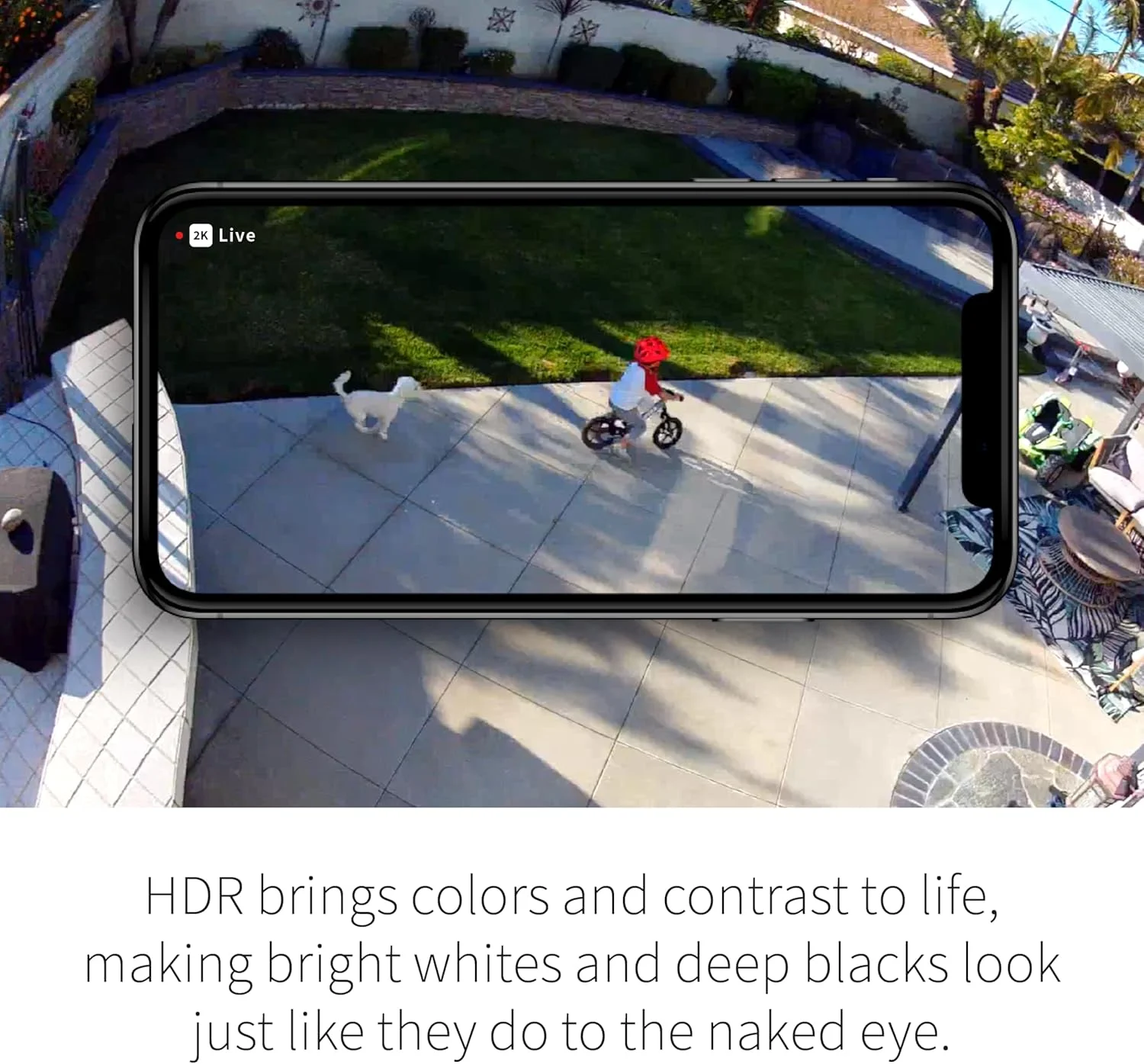 دوربین امنیتی نورافکن دار Arlo Pro 5S 2K – بسته 3 عددی – دوربین های امنیتی بی سیم فضای باز، وای فای دو بانده، دید در شب رنگی، صدای دو طرفه، دوربین های امنیتی خانه، بهبود خانه، مشکی – VMC4360B