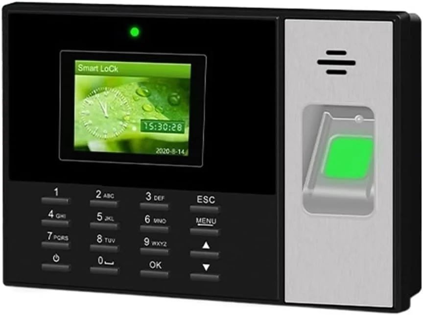 دستگاه حضور و غیاب الکترونیکی سازمانی، تشخیص چهره، بیومتریک اثر انگشت، رمز عبور هوشمند