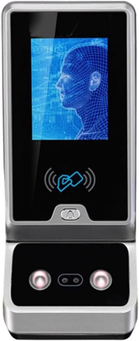 سیستم حضور و غیاب تشخیص چهره و کنترل دسترسی درب مدل KHHFFUH YXMY2020 ID-A2 به همراه کارتخوان RFID 125 کیلوهرتز برای حضور و غیاب کارکنان