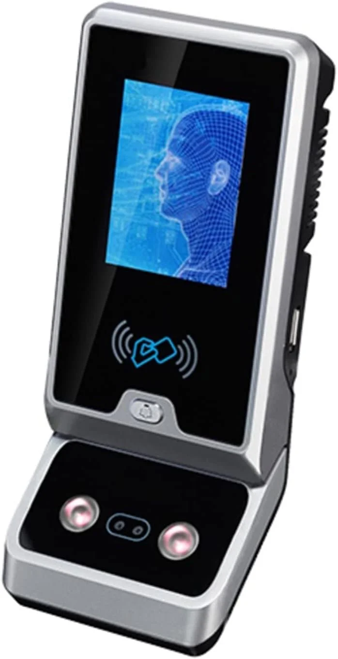 سیستم حضور و غیاب تشخیص چهره و کنترل دسترسی درب مدل KHHFFUH YXMY2020 ID-A2 به همراه کارتخوان RFID 125 کیلوهرتز برای حضور و غیاب کارکنان