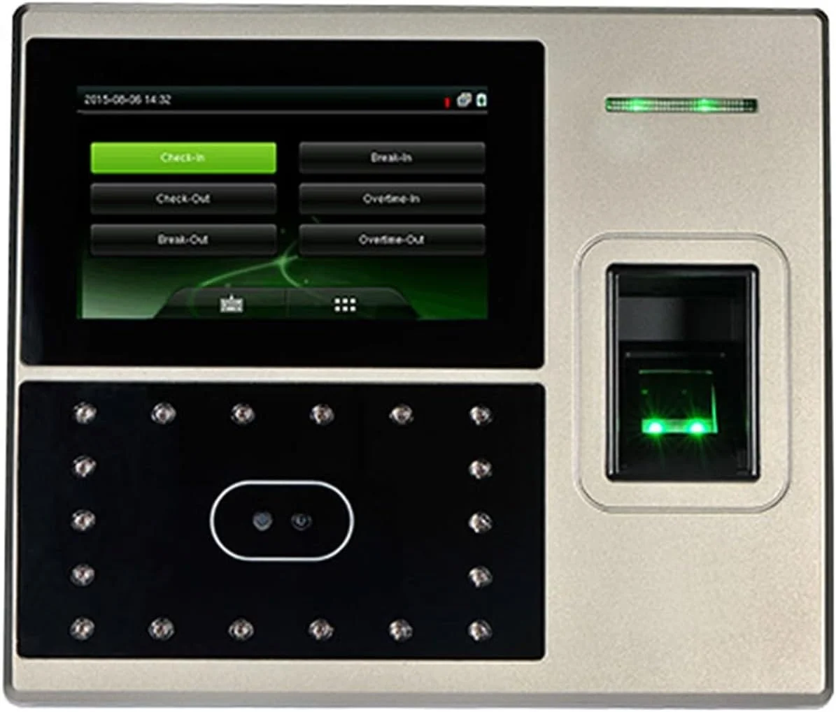 دستگاه حضور و غیاب AJWYSOI مدل UFace800 TCP/IP تشخیص چهره و اثر انگشت، ثبت ورود و خروج پرسنل، کاربری آسان (Uface800) دستگاه حضور و غیاب AJWYSOI مدل UFace800 TCP/IP تشخیص چهره و اثر انگشت، ثبت ورود و خروج پرسنل، کاربری آسان (Uface800)