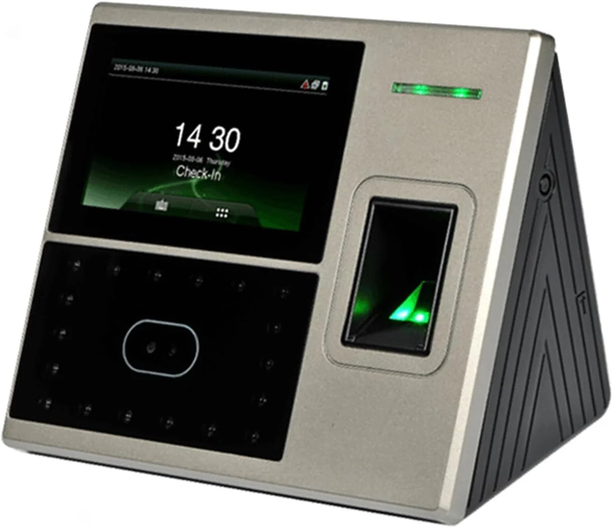 دستگاه حضور و غیاب AJWYSOI مدل UFace800 TCP/IP تشخیص چهره و اثر انگشت، ثبت ورود و خروج پرسنل، کاربری آسان (Uface800)