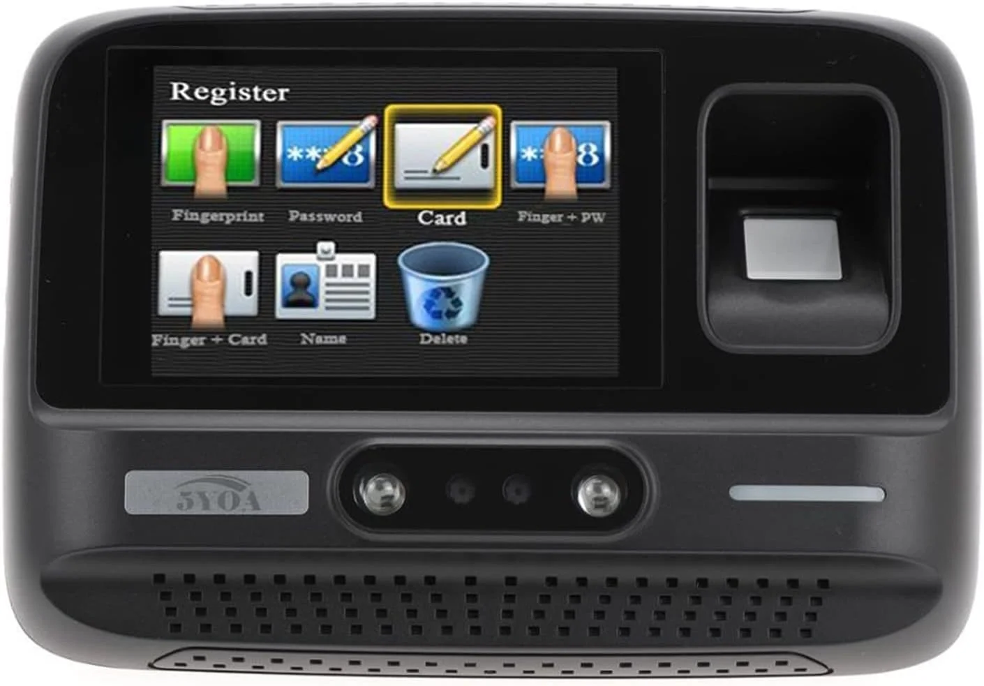 سیستم مدیریت حضور و غیاب الکترونیکی JDOSHIS Enterprise AF4 تشخیص چهره اثر انگشت رمز عبور دستگاه بیومتریک ساعت حضور و غیاب سازمانی تشخیص چهره (با نسخه وای فای)