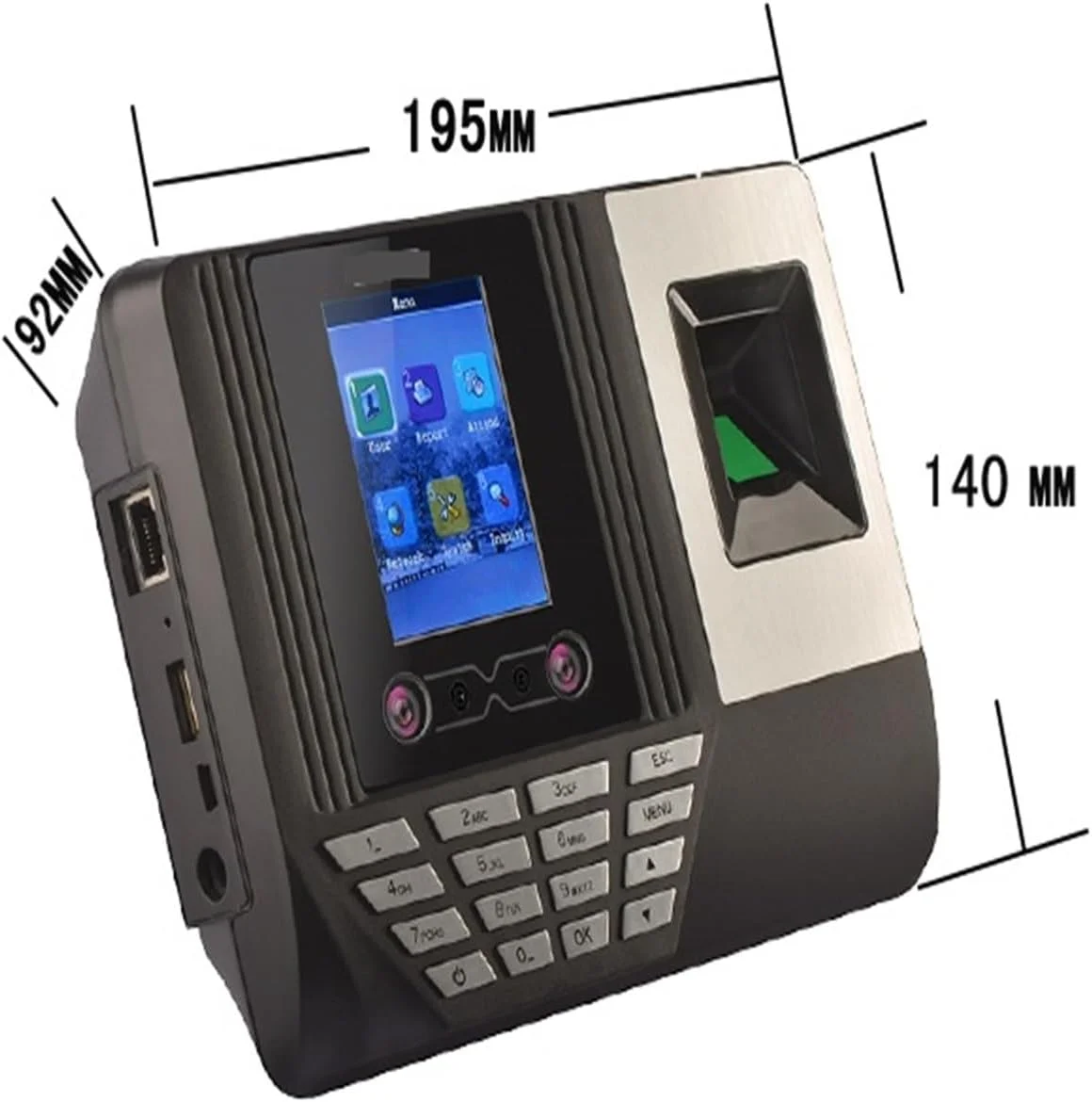 دستگاه حضور و غیاب تشخیص چهره بیومتریک مدل AF3، دستگاه کارت پانچ، ورود و خروج خودکار، کاربری آسان