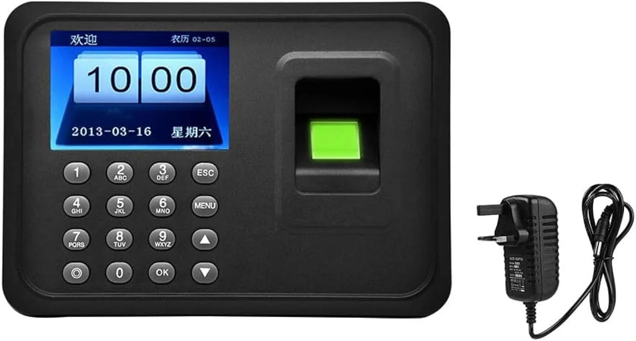 دستگاه حضور و غیاب اثر انگشتی NP، دستگاه هوشمند ثبت تردد، دستگاه بررسی حضور و غیاب با رمز عبور، دستگاه ثبت ورود و خروج کارمندان، صفحه نمایش 2.4 اینچی LCD دستگاه حضور و غیاب اثر انگشتی NP، دستگاه هوشمند ثبت تردد، دستگاه بررسی حضور و غیاب با رمز عبور، دستگاه ثبت ورود و خروج کارمندان، صفحه نمایش 2.4 اینچی LCD