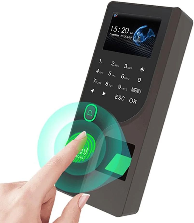 دستگاه حضور و غیاب اثر انگشتی CRONY FC-B104 با قابلیت باز کردن درب از راه دور با اپلیکیشن و مدیریت نرم افزاری و ثبت زمان دستگاه حضور و غیاب اثر انگشتی CRONY FC-B104 با قابلیت باز کردن درب از راه دور با اپلیکیشن و مدیریت نرم افزاری و ثبت زمان