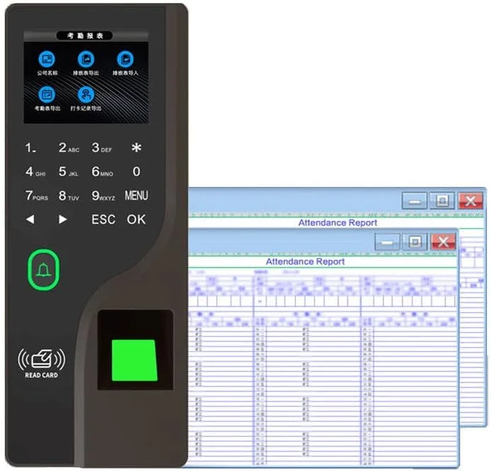دستگاه حضور و غیاب اثر انگشتی CRONY FC-B104 با قابلیت باز کردن درب از راه دور با اپلیکیشن و مدیریت نرم افزاری و ثبت زمان دستگاه حضور و غیاب اثر انگشتی CRONY FC-B104 با قابلیت باز کردن درب از راه دور با اپلیکیشن و مدیریت نرم افزاری و ثبت زمان