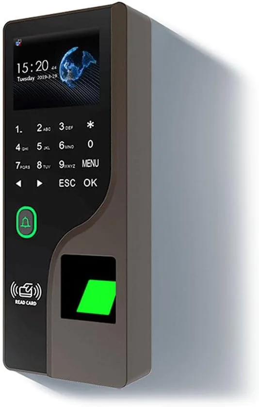 دستگاه حضور و غیاب اثر انگشتی CRONY FC-B104 با قابلیت باز کردن درب از راه دور با اپلیکیشن و مدیریت نرم افزاری و ثبت زمان دستگاه حضور و غیاب اثر انگشتی CRONY FC-B104 با قابلیت باز کردن درب از راه دور با اپلیکیشن و مدیریت نرم افزاری و ثبت زمان