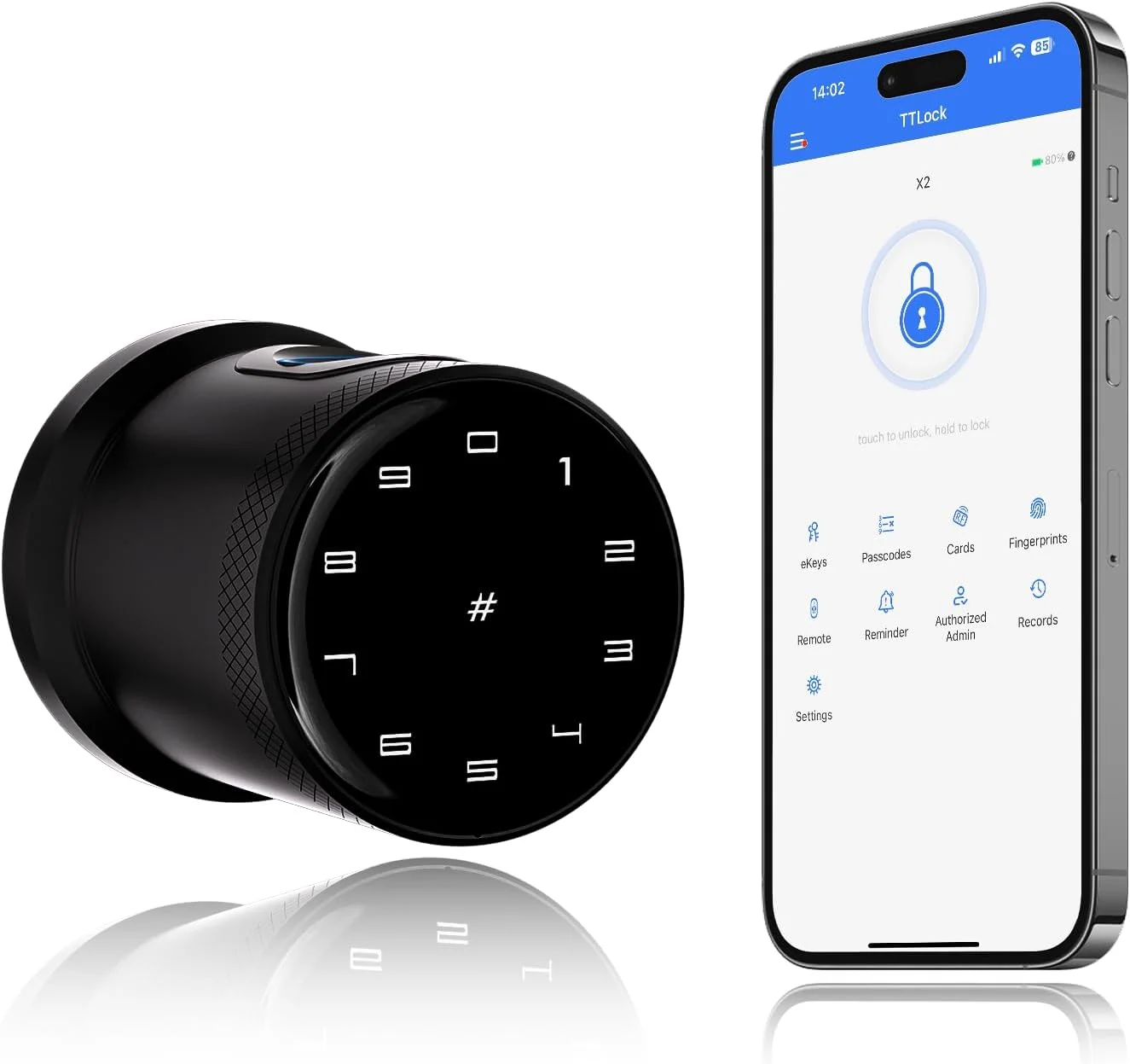 دستگیره قفل درب هوشمند، با برنامه برای اتاق خواب، ورود بدون کلید، شارژ اضطراری، بیومتریک عالی برای اتاق، گاراژ، دفتر، آپارتمان (8806، مشکی) دستگیره قفل درب هوشمند، با برنامه برای اتاق خواب، ورود بدون کلید، شارژ اضطراری، بیومتریک عالی برای اتاق، گاراژ، دفتر، آپارتمان (8806، مشکی)