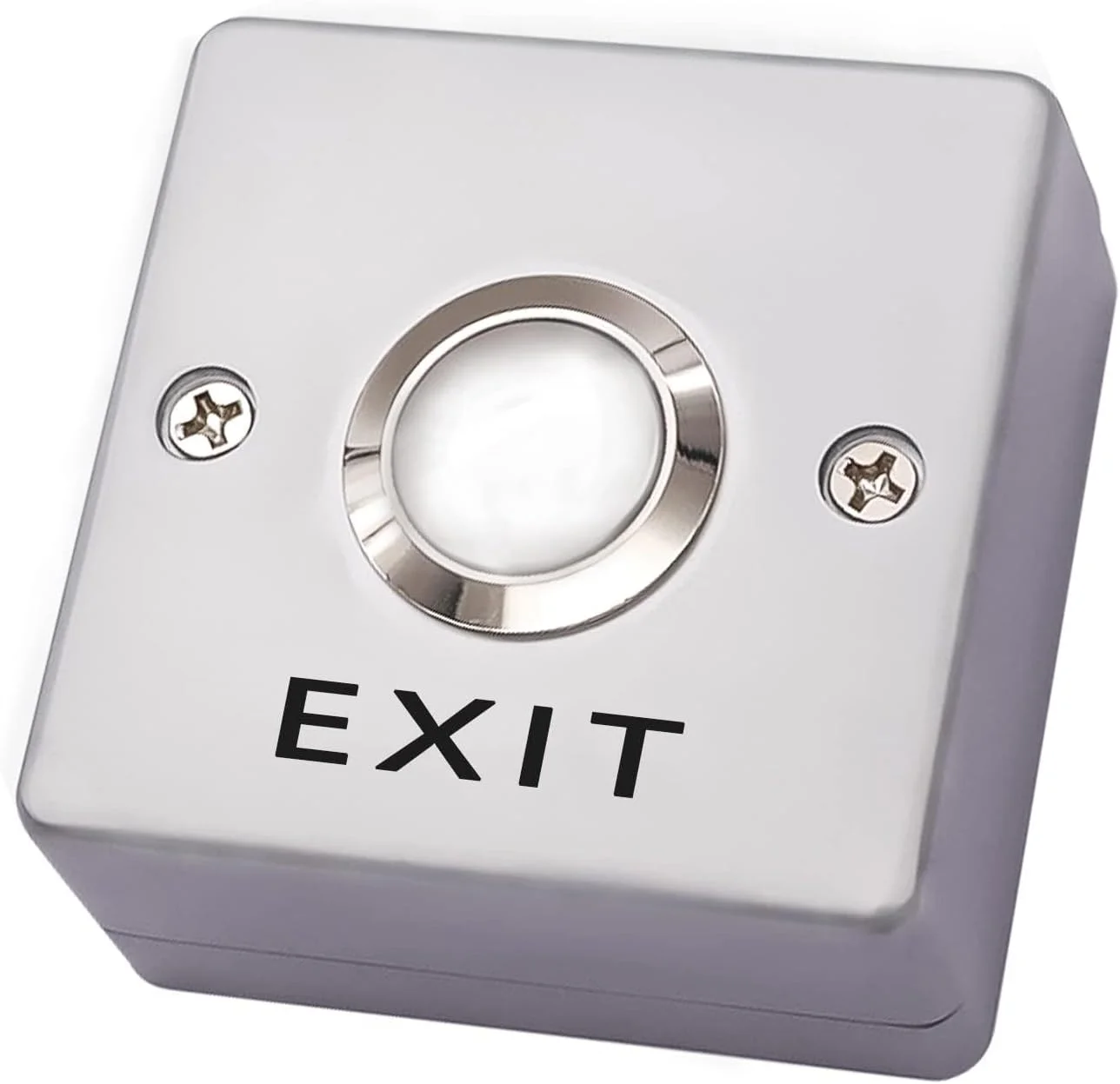 سیستم کنترل دسترسی درب Azonee، دکمه فشاری لحظه ای پنل آلیاژ روی دکمه خروج ضد آب برای سیستم امنیتی قفل درب، دروازه ها و بازکننده های گاراژ DC12V 3A G020-ZF سیستم کنترل دسترسی درب Azonee، دکمه فشاری لحظه ای پنل آلیاژ روی دکمه خروج ضد آب برای سیستم امنیتی قفل درب، دروازه ها و بازکننده های گاراژ DC12V 3A G020-ZF