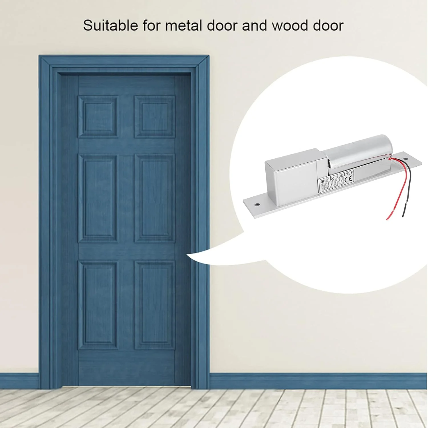 قفل زبانه برقی CUEI، قفل درب الکترونیکی حالت NC مغناطیسی با تاخیر زمانی، قفل توکار برقی آلیاژ آلومینیوم برای سیستم کنترل دسترسی امنیتی درب چوبی/فلزی/ضد حریق قفل زبانه برقی CUEI، قفل درب الکترونیکی حالت NC مغناطیسی با تاخیر زمانی، قفل توکار برقی آلیاژ آلومینیوم برای سیستم کنترل دسترسی امنیتی درب چوبی/فلزی/ضد حریق
