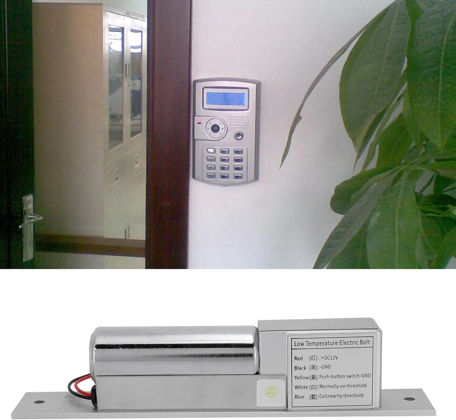 قفل زبانه برقی CUEI، قفل درب الکترونیکی حالت NC مغناطیسی با تاخیر زمانی، قفل توکار برقی آلیاژ آلومینیوم برای سیستم کنترل دسترسی امنیتی درب چوبی/فلزی/ضد حریق قفل زبانه برقی CUEI، قفل درب الکترونیکی حالت NC مغناطیسی با تاخیر زمانی، قفل توکار برقی آلیاژ آلومینیوم برای سیستم کنترل دسترسی امنیتی درب چوبی/فلزی/ضد حریق