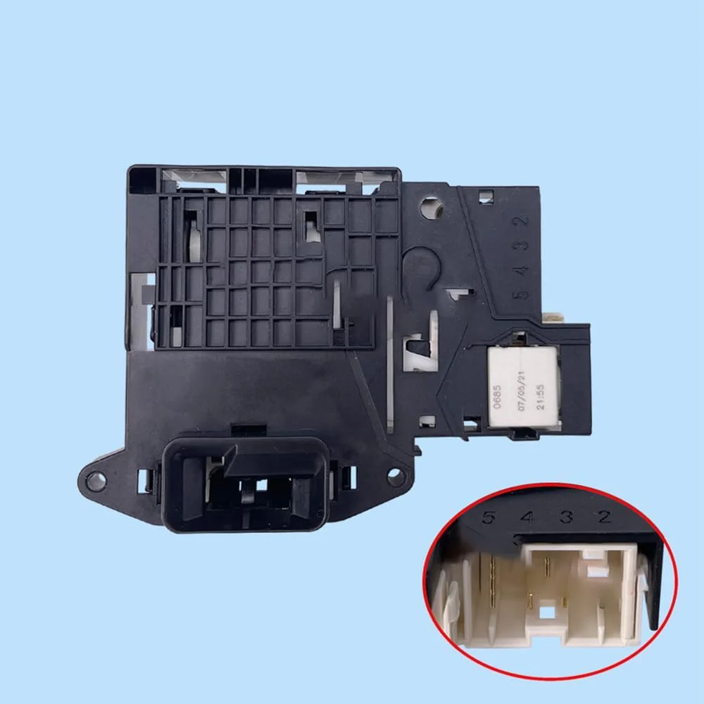 قفل درب ماشین لباسشویی سازگار با مدل EBF61315801 مناسب برای ماشین لباسشویی ال جی، مجموعه قفل درب الکتریکی