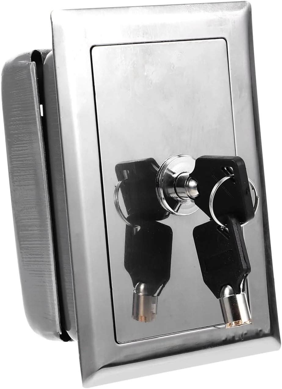 جعبه کلید کنترل از راه دور Hemobllo برای درب های کرکره برقی، درب گاراژ، جعبه ایستگاه کنترل دستی دکمه فشاری، طراحی پلاستیکی جمع و جور جعبه کلید کنترل از راه دور Hemobllo برای درب های کرکره برقی، درب گاراژ، جعبه ایستگاه کنترل دستی دکمه فشاری، طراحی پلاستیکی جمع و جور