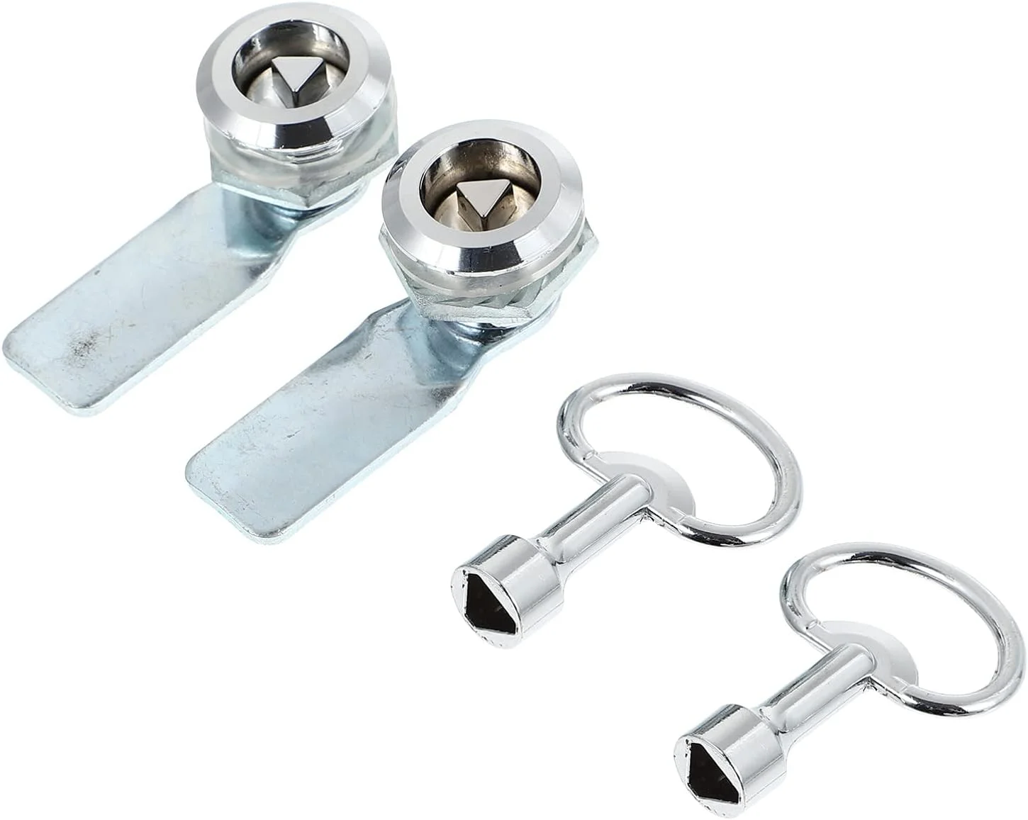 یارنو، 2 ست قفل کابینت، مجموعه کلید کاربردی، آچار قفل مثلثی جعبه توزیع برای پنل